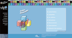 Desktop Screenshot of ed.u-strasbg.fr