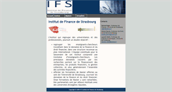 Desktop Screenshot of ifs.u-strasbg.fr