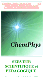 Mobile Screenshot of chemphys.u-strasbg.fr