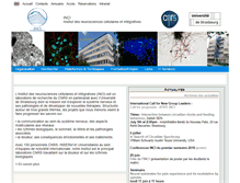 Tablet Screenshot of inci.u-strasbg.fr