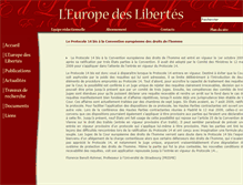 Tablet Screenshot of leuropedeslibertes.u-strasbg.fr