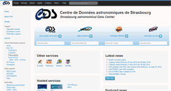 Desktop Screenshot of cds.u-strasbg.fr